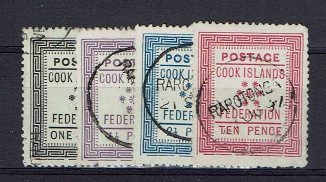 Image of Cook Islands SG 1/4 FU British Commonwealth Stamp